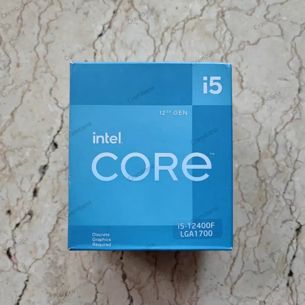 [BOX] Intel Core i5 12400F LGA 1700