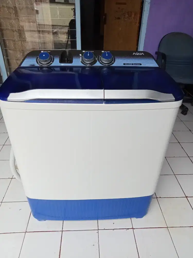 Mesin cuci AQUA HIJAB normal bersih Depok 2 timur