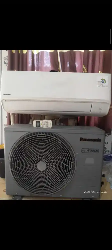 Jual Ac Panasonic 1 PK orisinil, bening + pasang