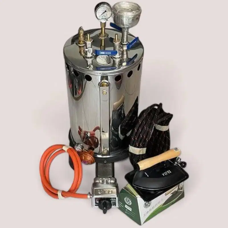 TABUNG GOSOK UAP LAUDRY 1 set + Meja