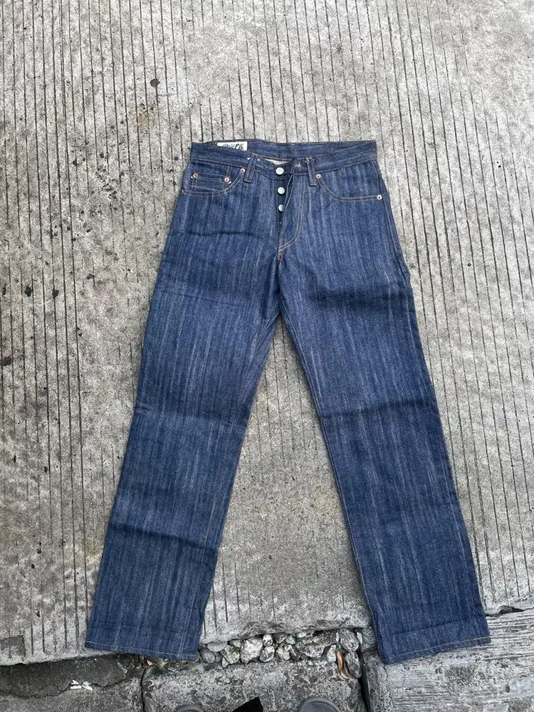 Selvedge denim bluestates 17oz vintage indigo rope dyed