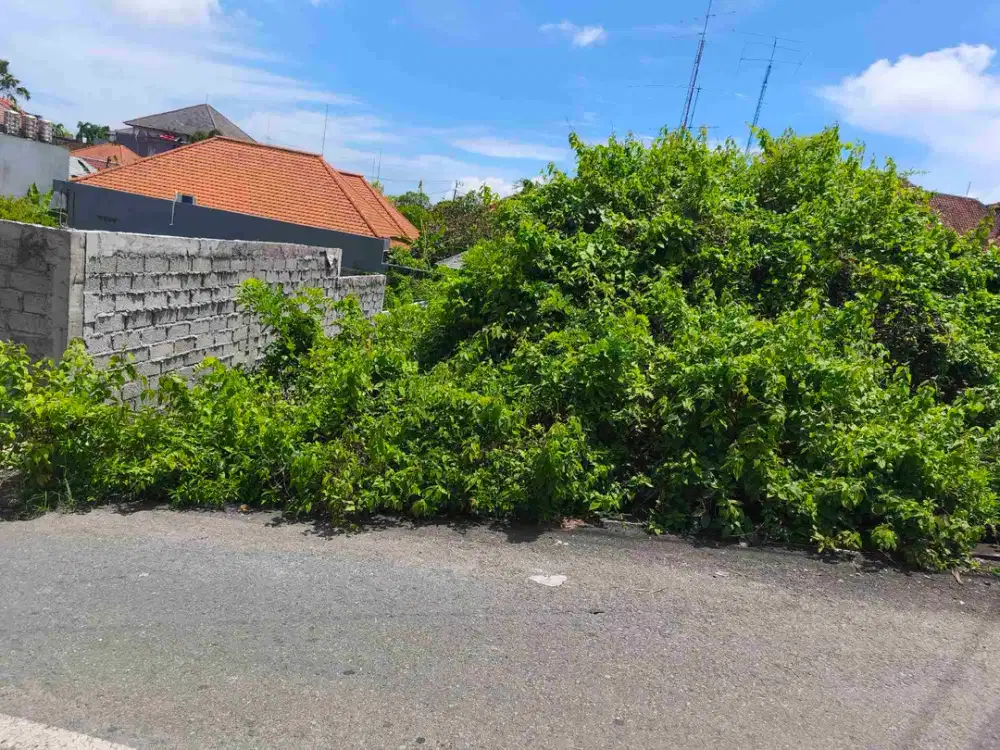 dijual tanah,3,10 are IDR 550 juta per are dekat GWK Ungasan