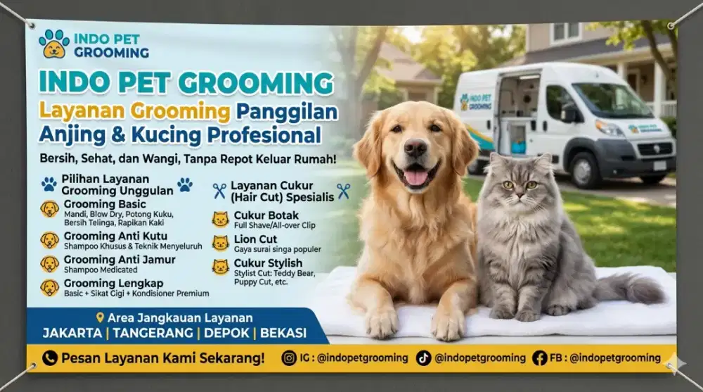 Grooming panggilan termurah