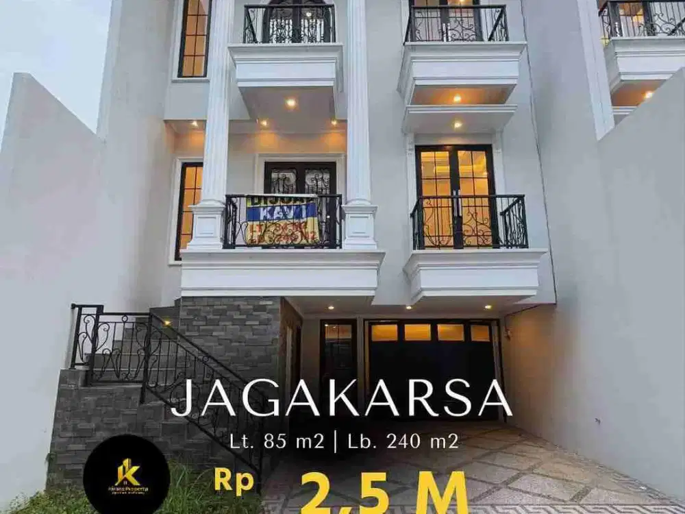 Rumah Baru Modern Classic Jagakarsa Jakarta Selatan