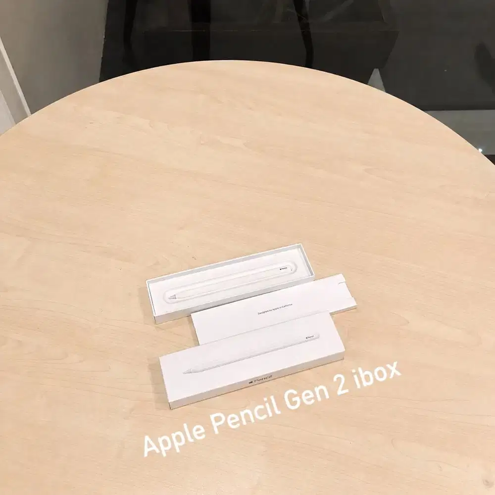 Apple Pencil Gen 2 ibox Sekali 2kali pakai Fullset