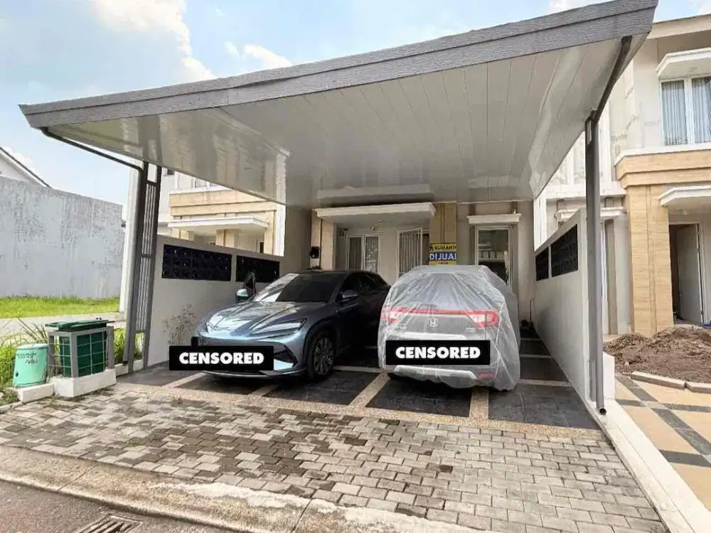 Dijual rumah full furnish dan kolam renang pribadi