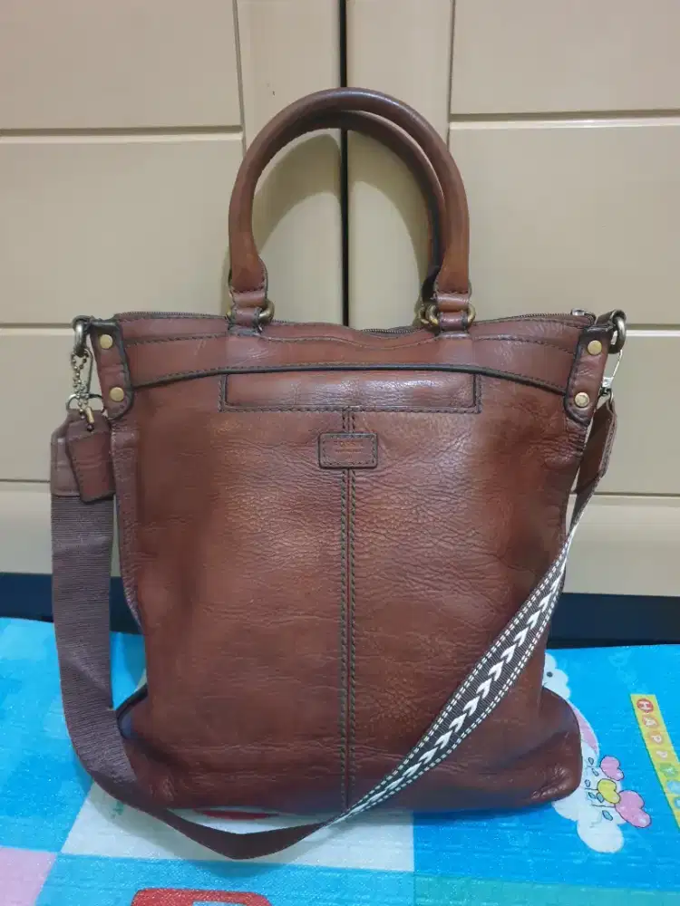 Tas fossil original warna coklat