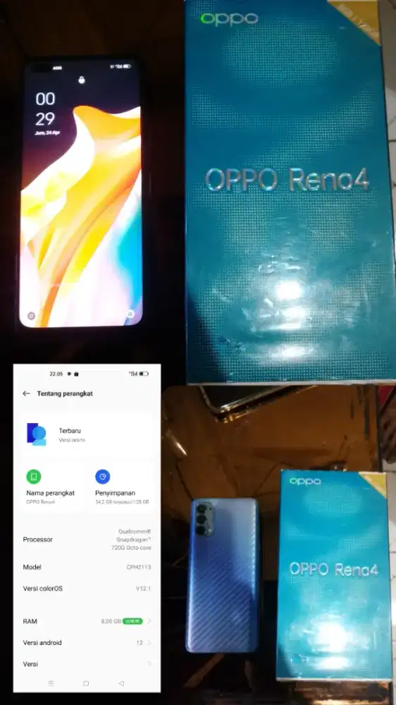 Handphone Oppo Reno 4