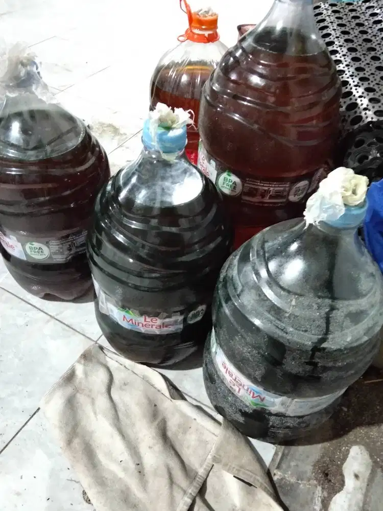 Minyak bekas sekali pakai