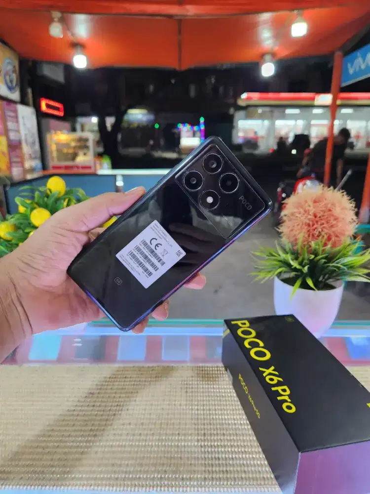 Poco X6 Pro 5G Ram 12+12Gb/ 512Gb Fullset Mulus Oril 100% Bergaransi