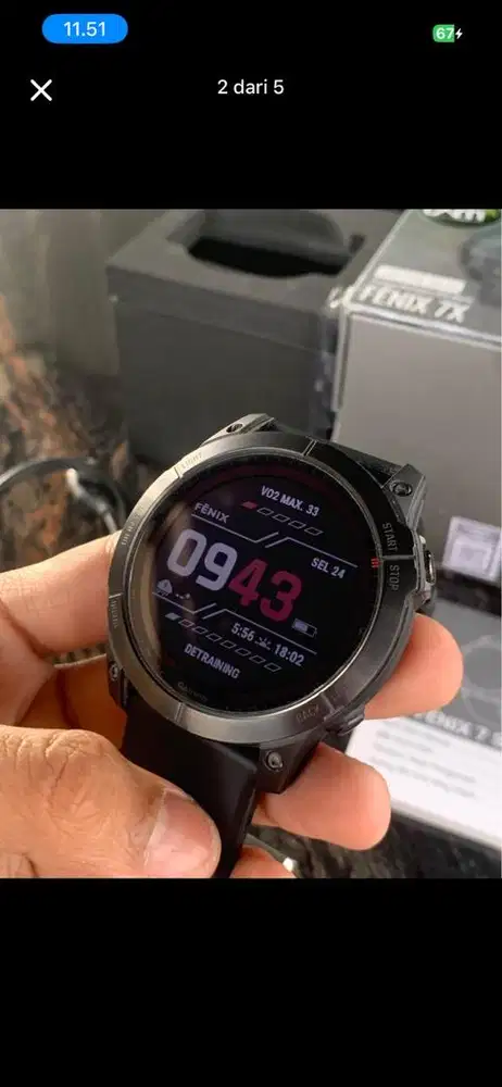 Garmin fenix 7x ex TAM mulus