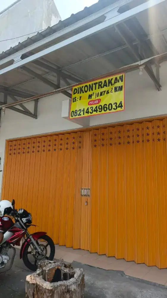Dikontrakkan ruko Rp 36jt, min 2th, nego