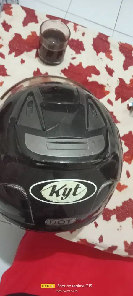 Jual helm kyt galaxy slide hitam