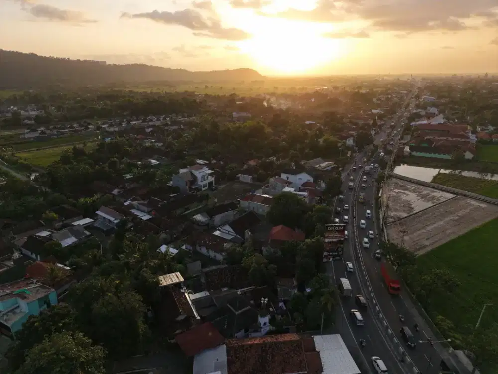 Tanah Favorit Prambanan Siap AJB Selangkah Jalan Jogja-Solo