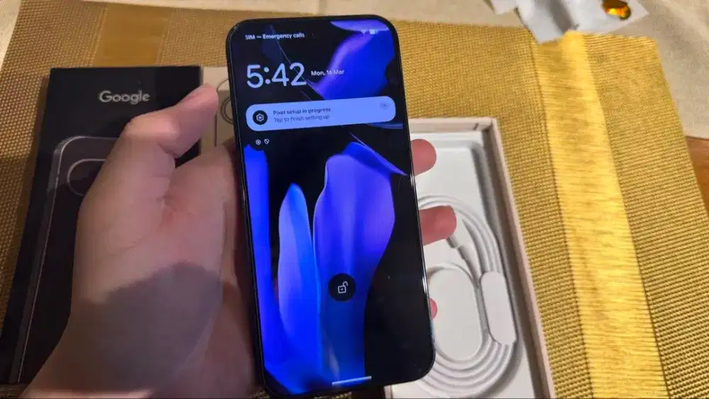 Google pixel 9 pro 256gb resmi fullset mulus dualsim