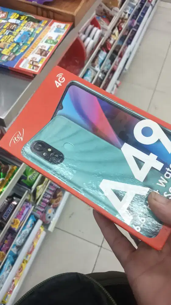 Itel A49 ram 2/32 4G dual sim card layar lebar