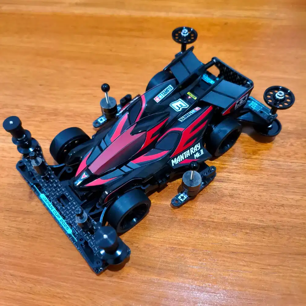 Tamiya Side Damper Class BMax - MA Black Mantaray
