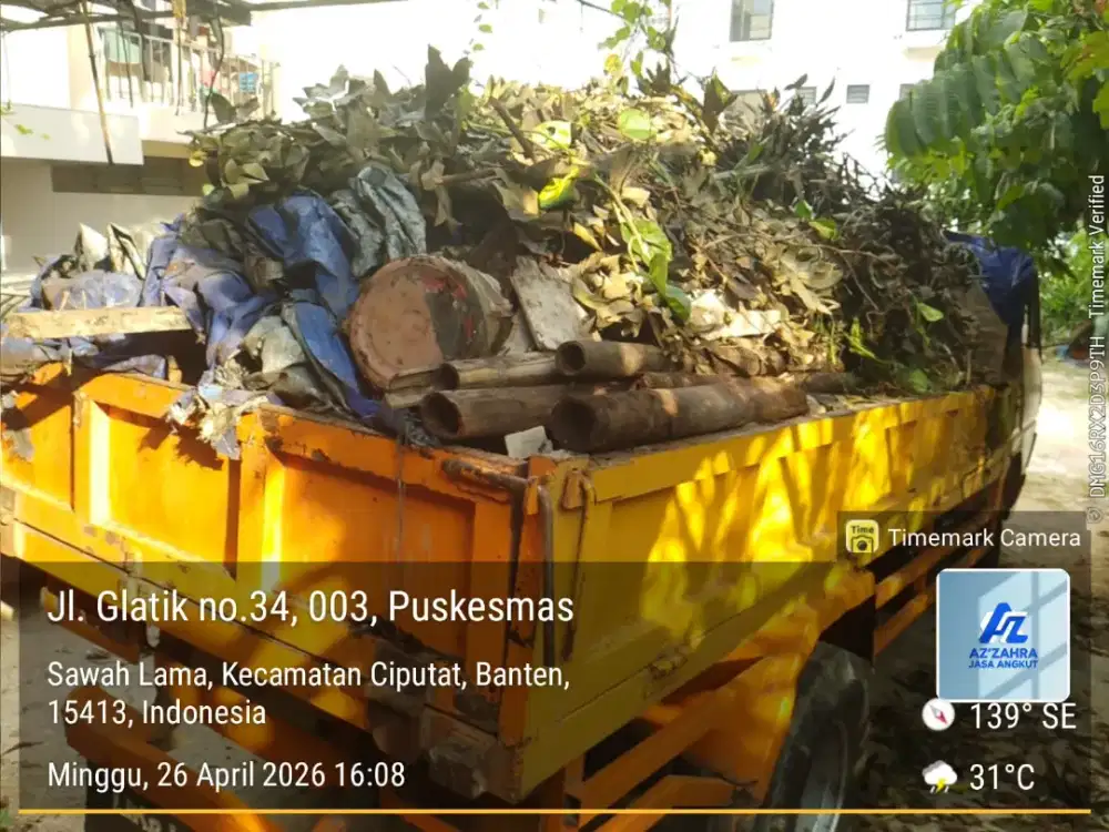 Jasa angkut puing dan buang sampah