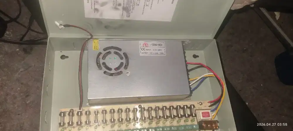 Power supply box 20a cctv