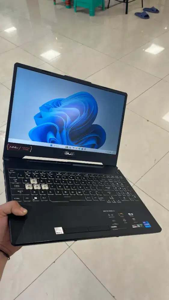 Laptop Asus Tuf Gaming Core i7 Gen 10 Ram 32GB VGA Nvidia 4GB SSD512GB