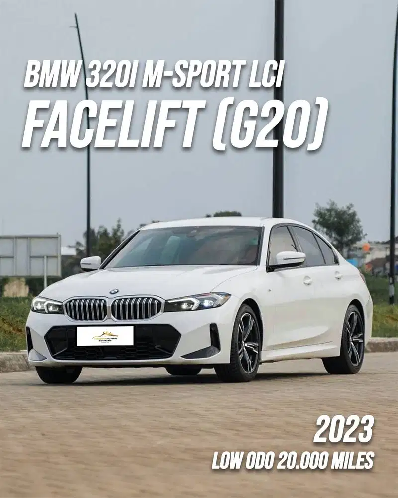 Availabe Rare Unit - BMW 320i M-Sport LCI Facelift 2023 (G20)