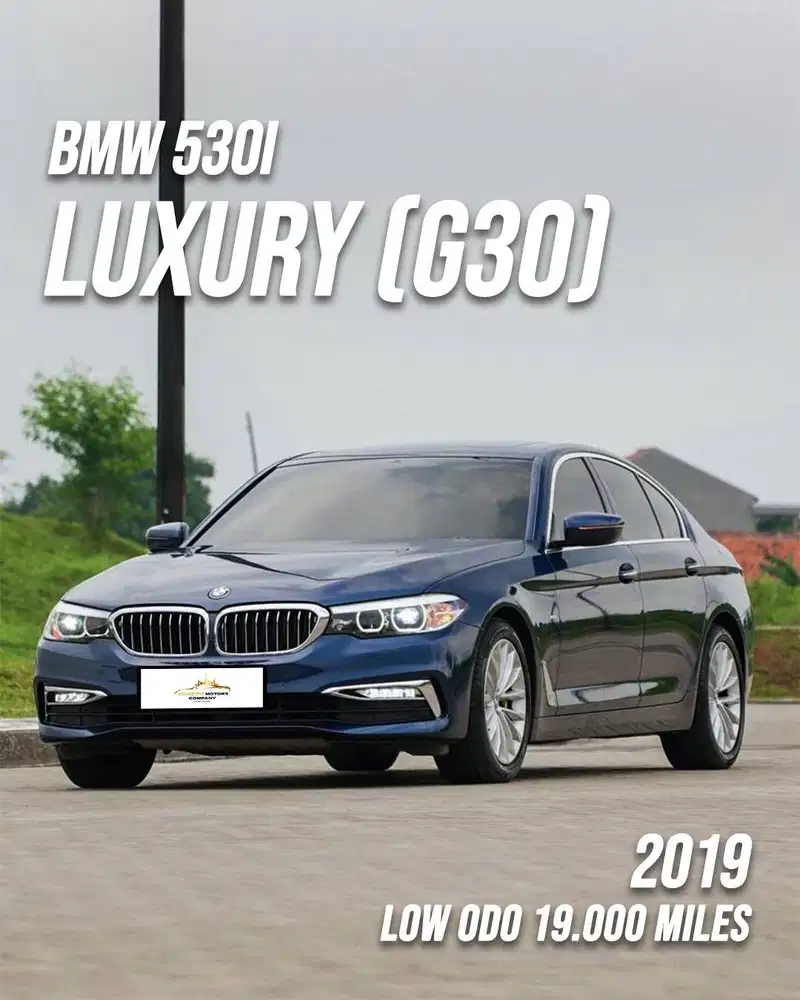Rare Colour - BMW 530i Luxury 2019 (G30)