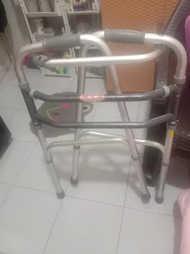 Jual-cpt(Gress baru)BU:Tongkat besi Alumunium premium kaki.4