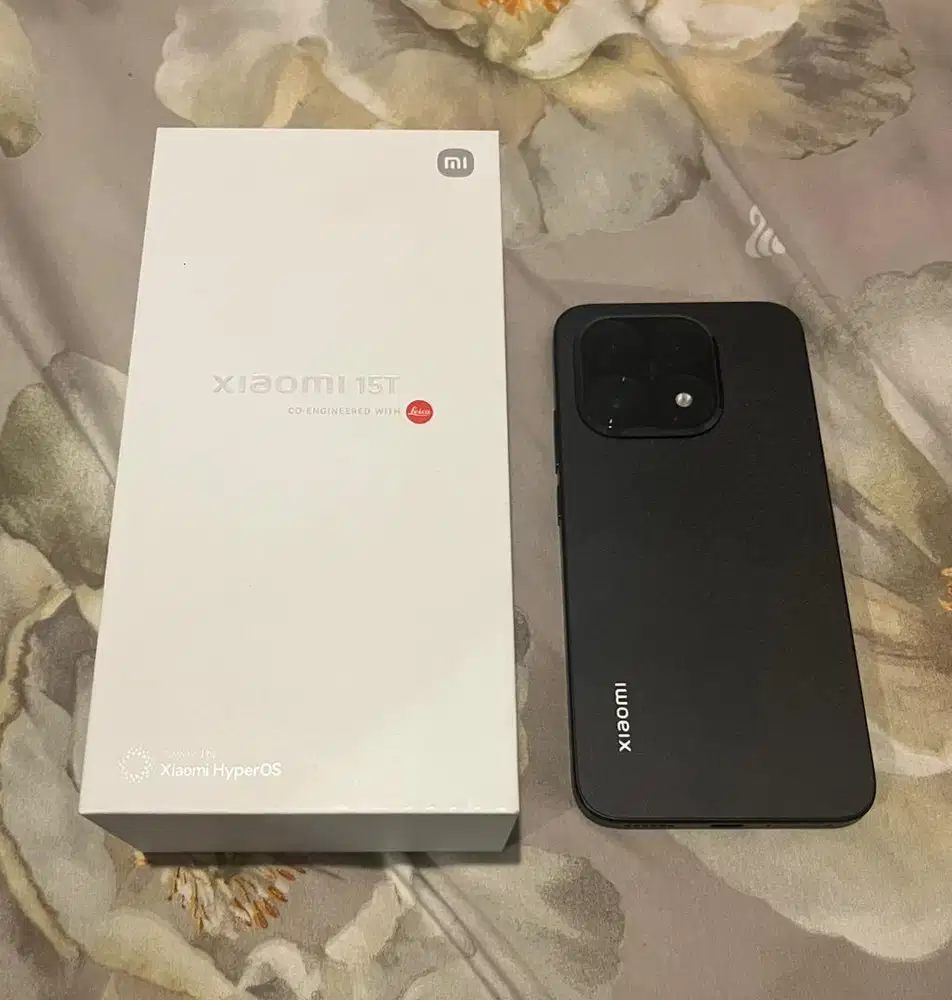 Xiaomi 15t 12/512 pemakaian 1 bulan baru cycle 15 seperti baru