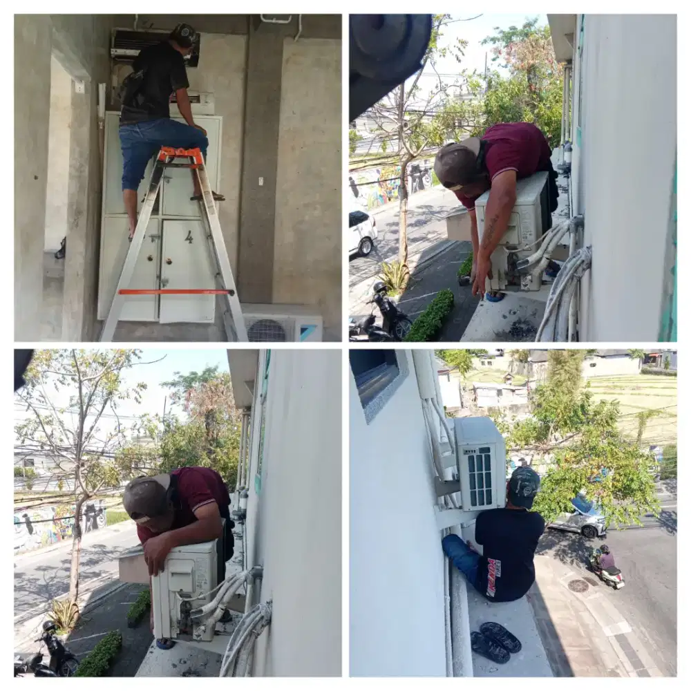 SERVICE AC , CLEANING AC