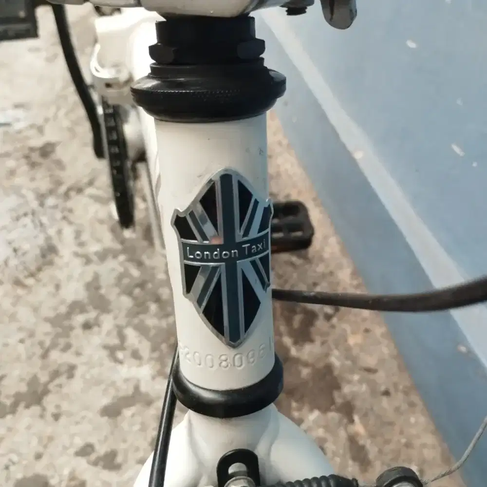 Folding bike, sepeda lipat, sepeda london taxi, sepeda 16 inch