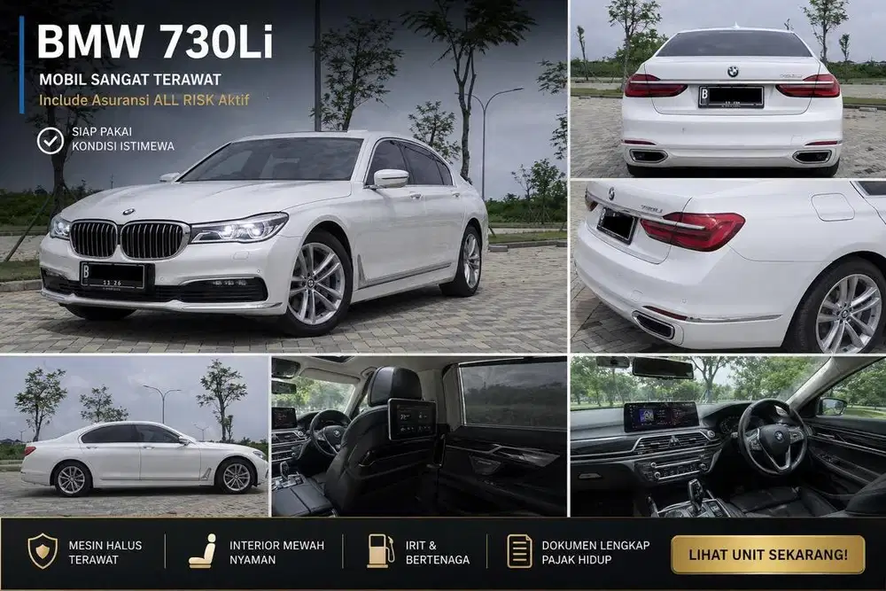 Termurah ! BMW G12 730Li Luxury ( Kondisi Siap Pakai SANGAT TERAWAT )
