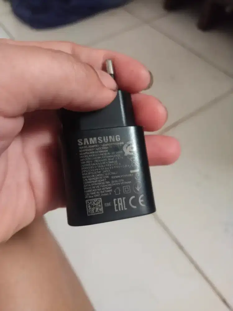 Kepala charger Samsung 25wat original super fast charging cpt