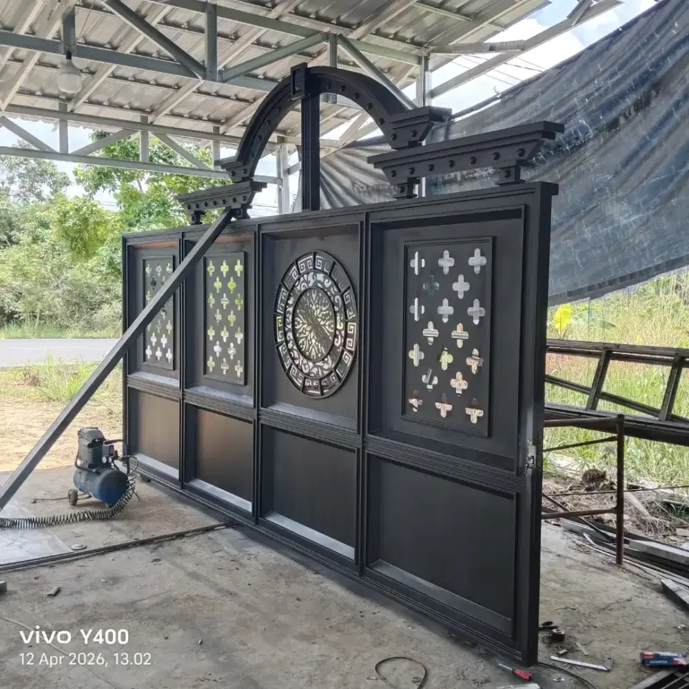 Bengkel las pembuatan pagar kanopi tralis jendela