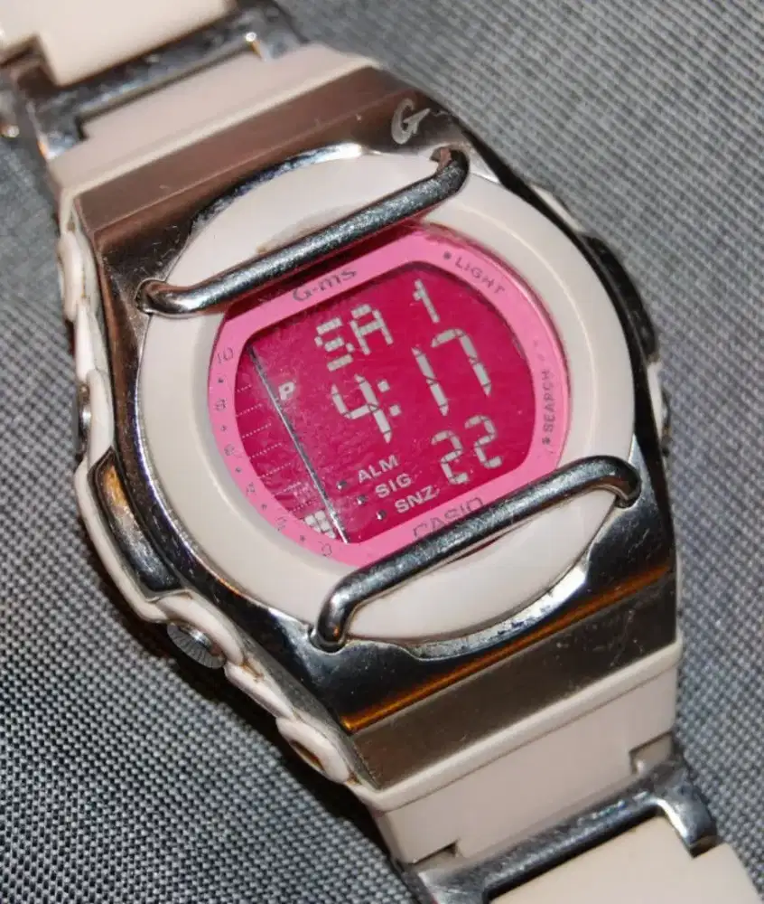Jual jam tangan Casio Baby-G GMS Pink Editions