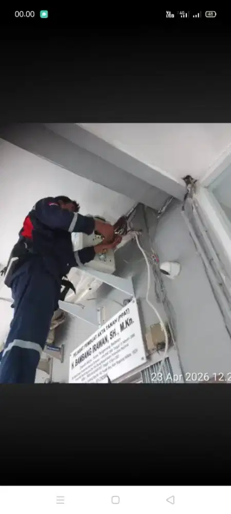 Jasa servis AC kulkas mesin cuci kompa air dll bergaransi