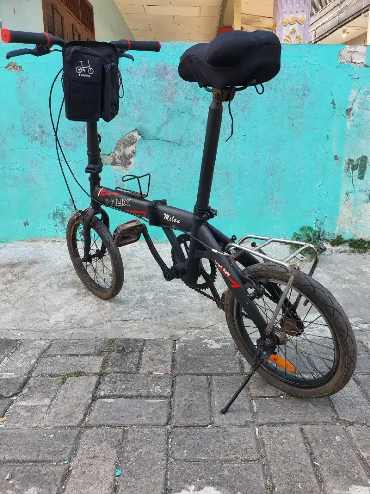 Sepeda lipat laux milan