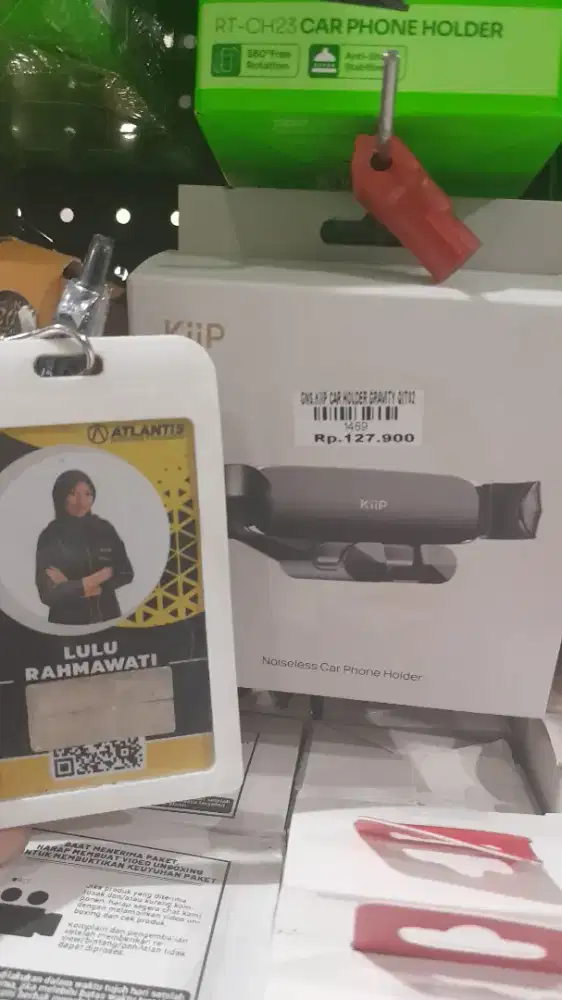 KIIP CAR HOLDER GRAVITY QIT02