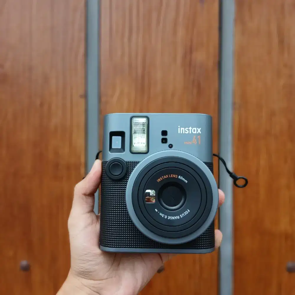 [99% LIKE NEW] INSTAX MINI 41 GREY FULLSETBOX