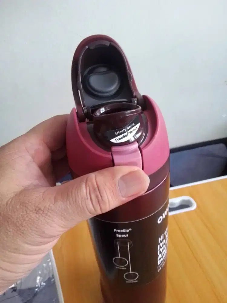 Baru dan Dus Tumbler Owala Tumbler Owala tahan panas dingin ya