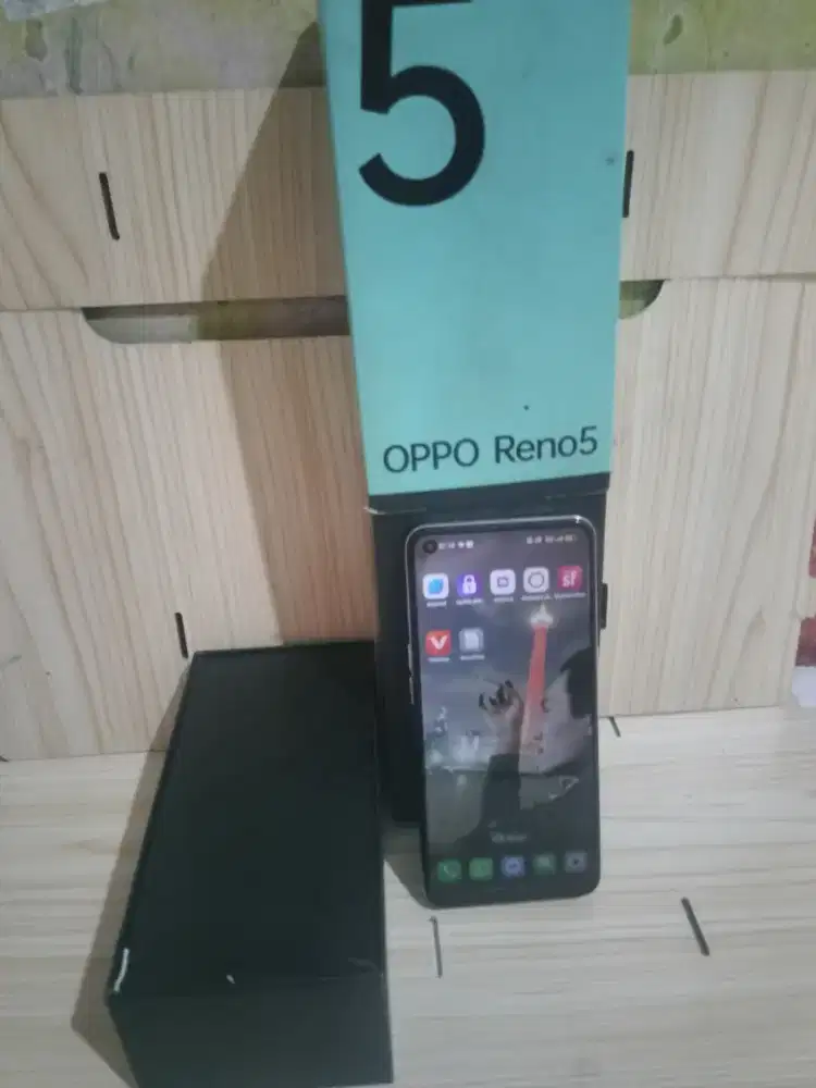 Oppo reno 5 fullset ram 8/128