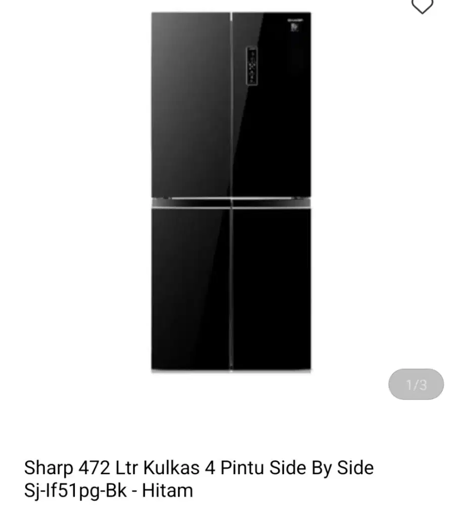 KULKAS SHARP 4PINTU PROMO