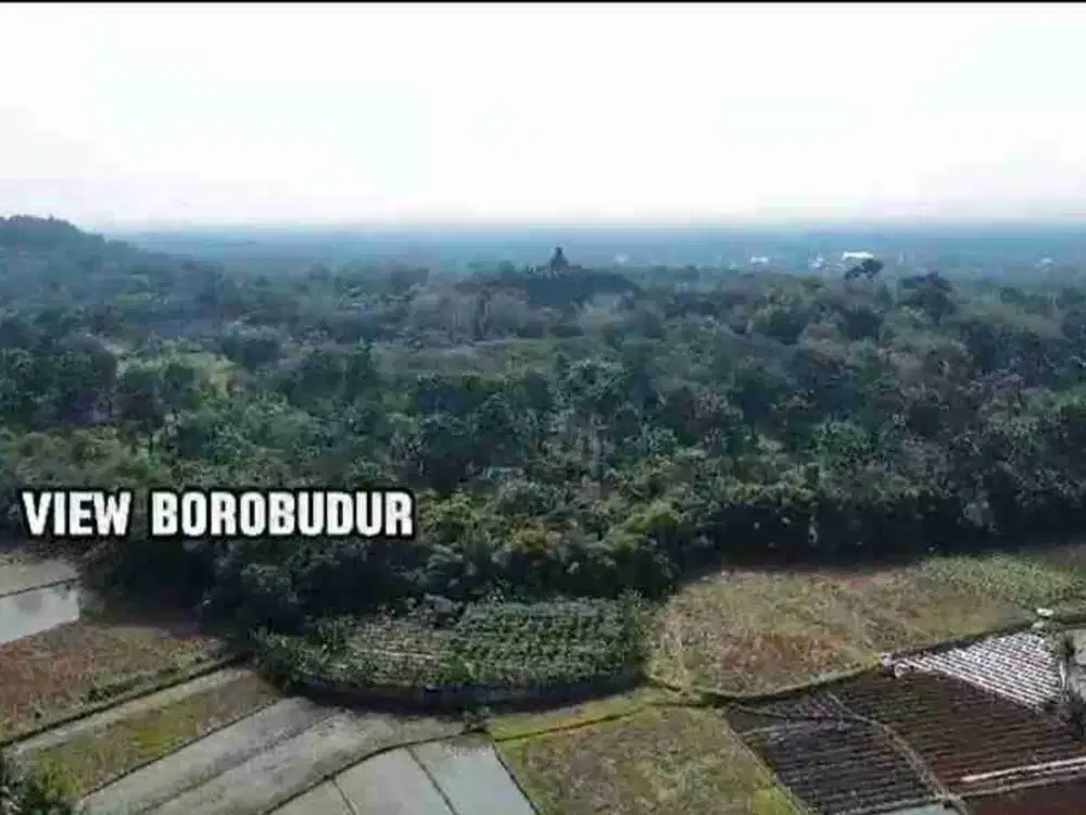 Tanah Dijual 3 - 10 Hektar View Candi Borobudur. dekat Aman jiwo