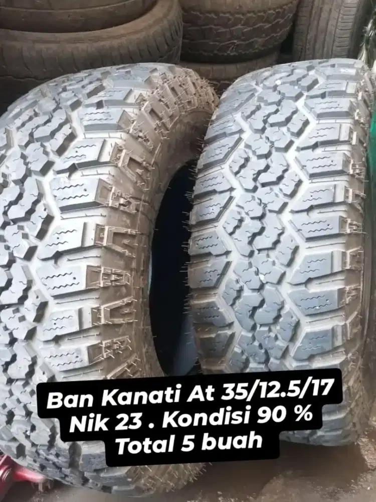 Ban Kanati At 35/12.5/17 Nik 23 Kondisi 90 %