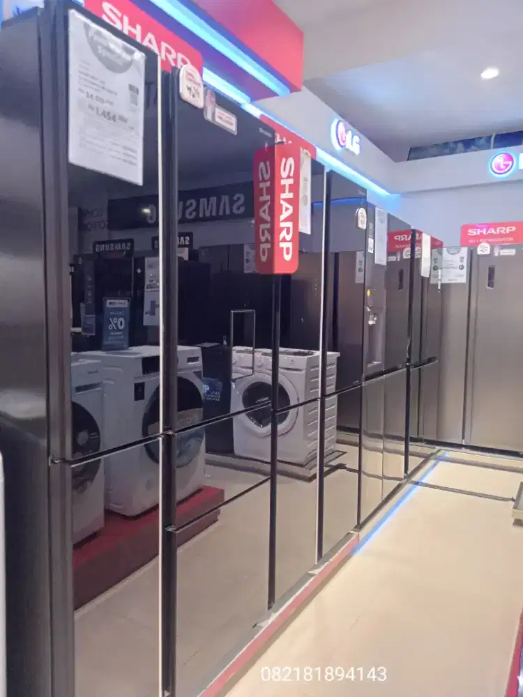 Kulkas 2pintu dan 4pintu SHARP Promo