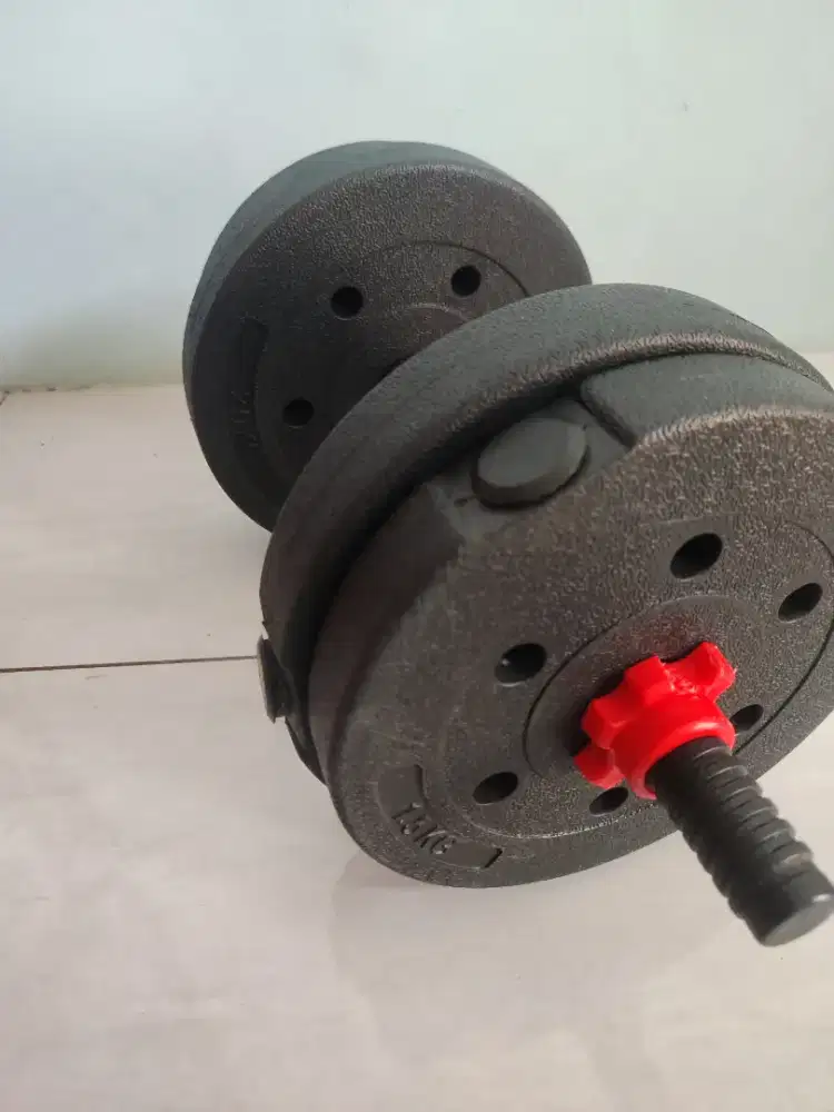 Bisa Diantar Barbel 15 Kg Lepas Dumbel 3kg 4kg 6kg 7kg 8kg 10kg 11kg