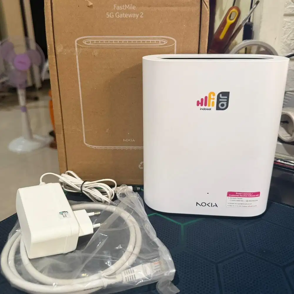 BEKAS MODEM ROUTER WIFI NOKIA 5G INDOSAT TRI HIFI AIR