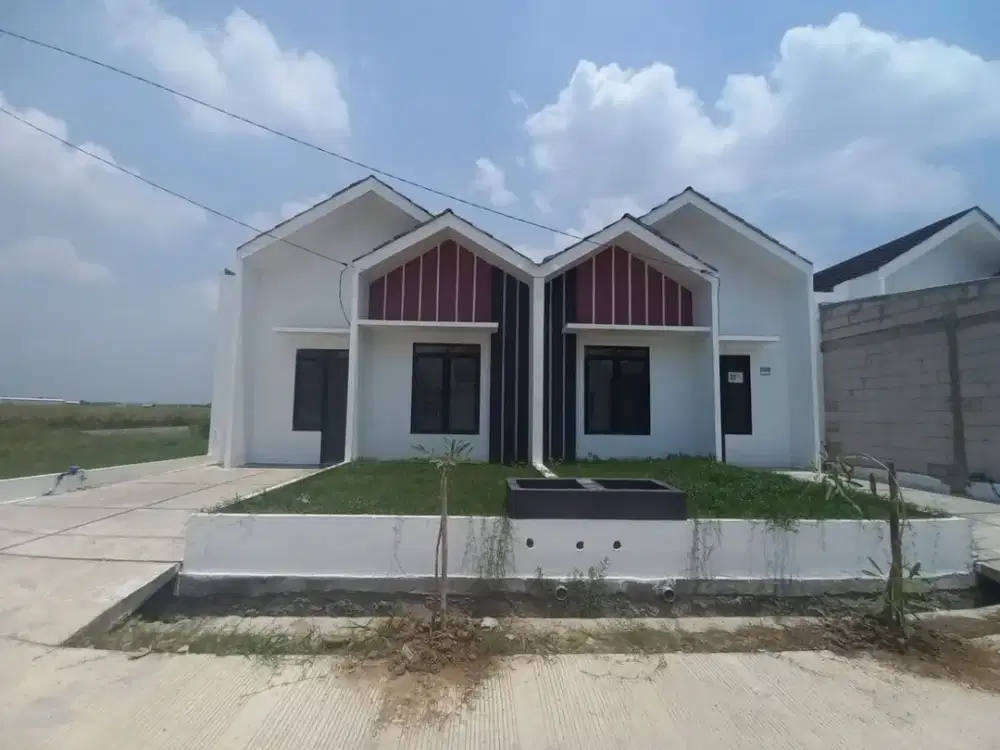 DI JUAL RUMAH SUBSIDI MODEL SCANDINAVIAN MODERN KEKINIAN DI KARAWANG