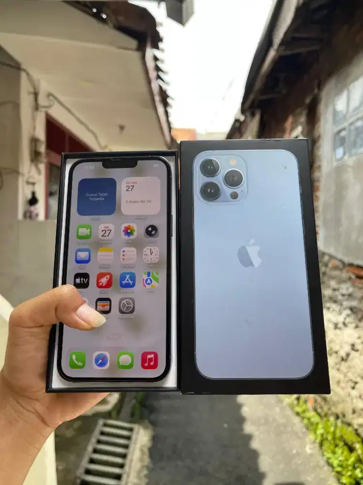 iPhone 13 Pro Max 256gb Dual sim fisik Fullset Original