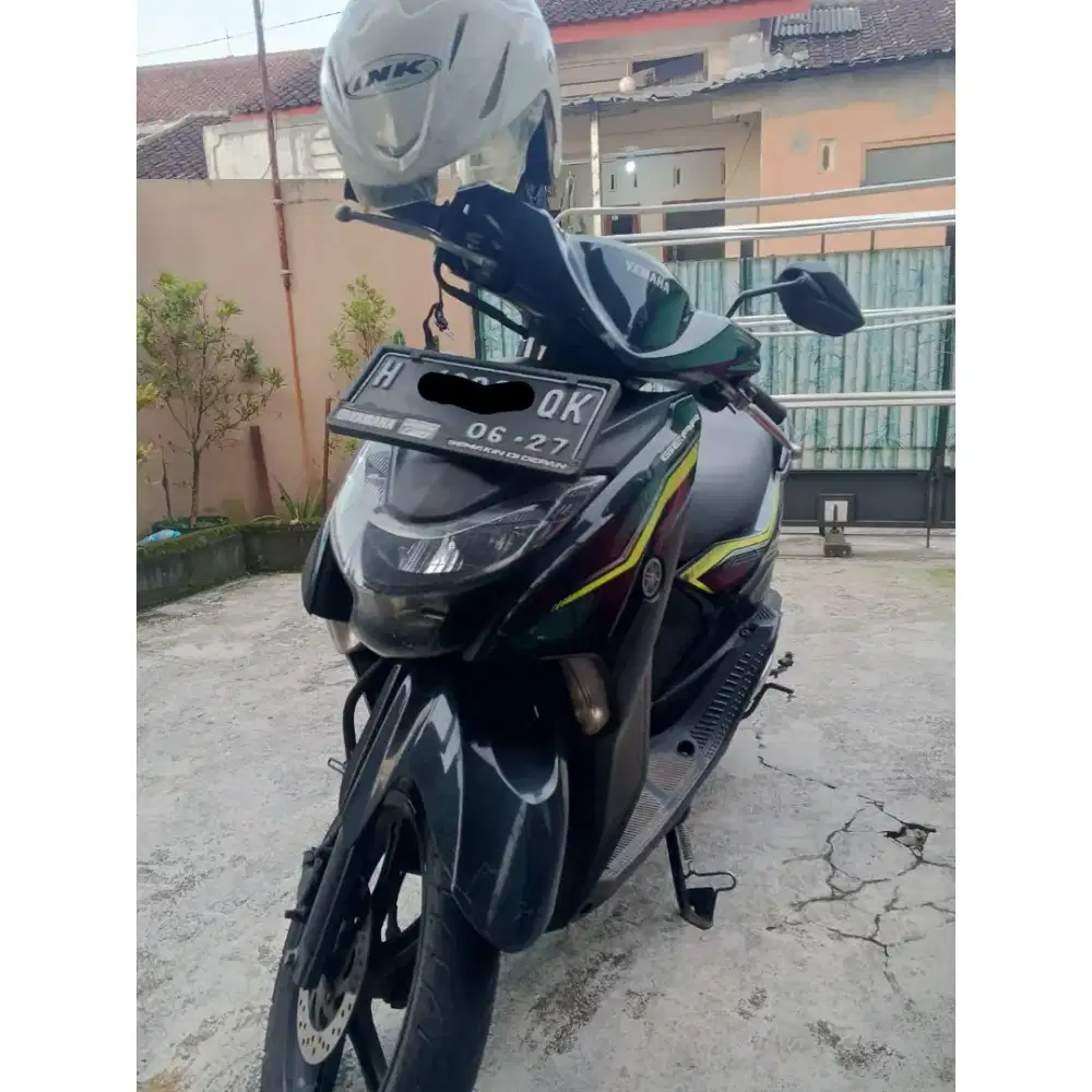 Dijual cepat Yamaha mio gear hitam 125 th 2022