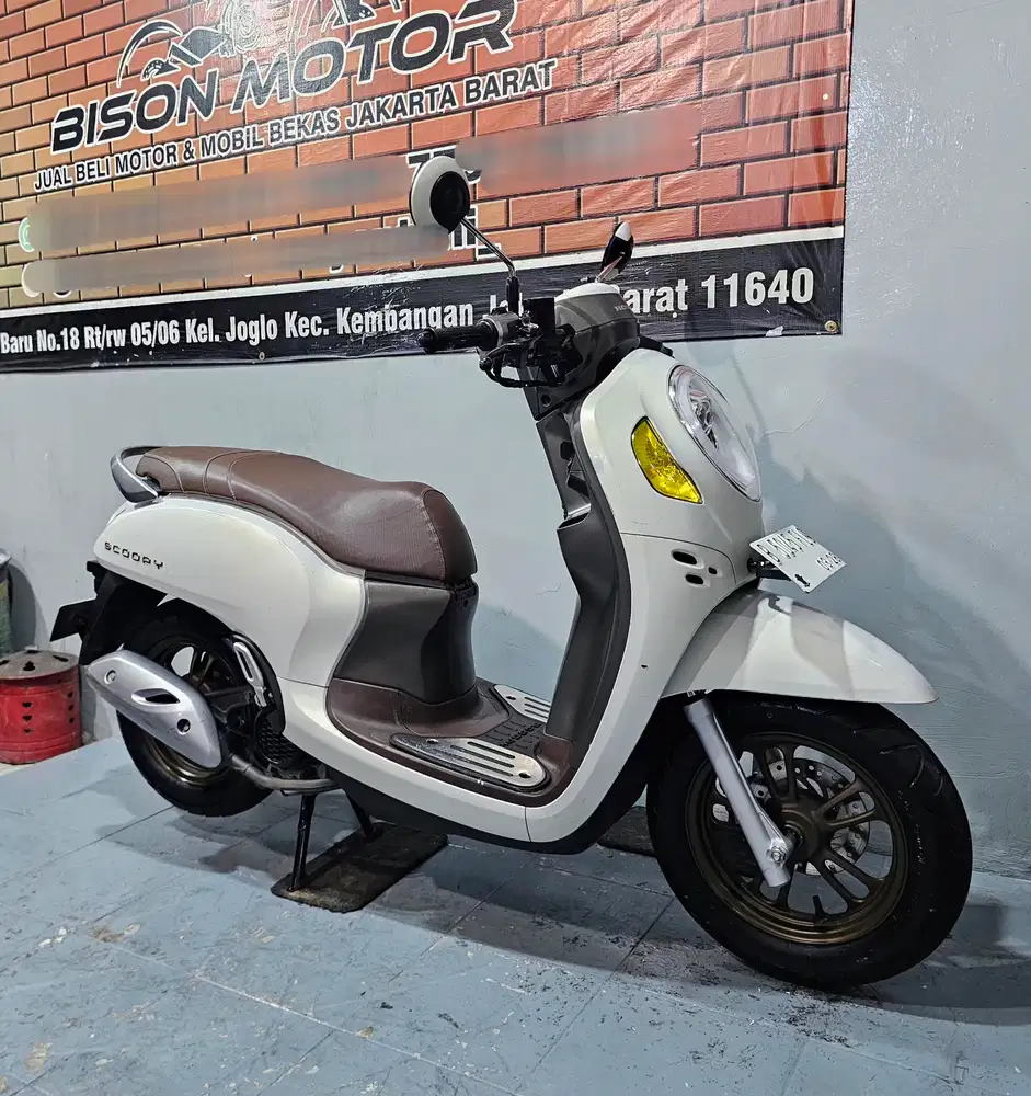 Seperti baru! HONDA NEW SCOOPY 2023 PRESTIGE SMARTKEY 110 Fi pajak on